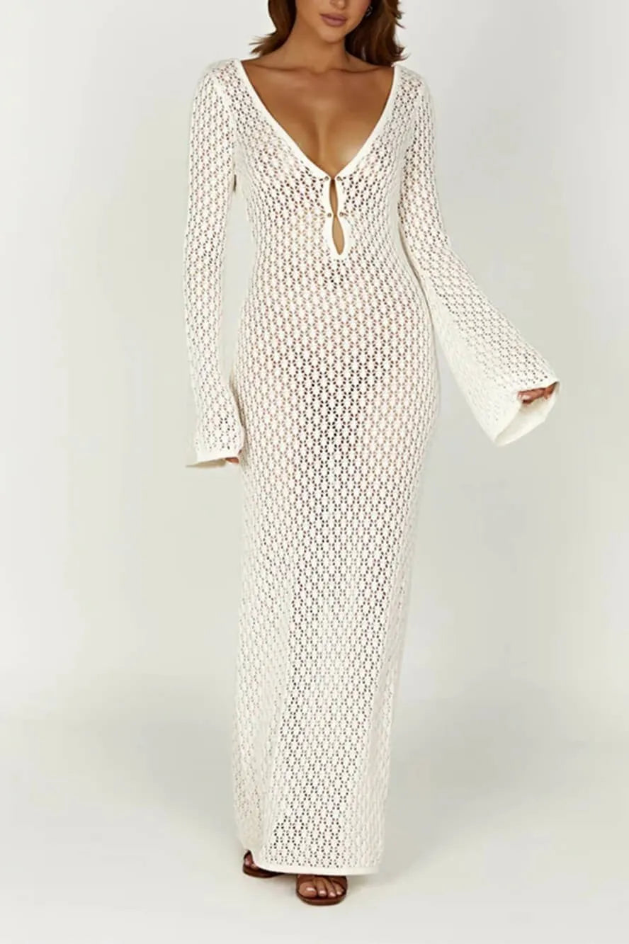 Marina | Vestido Midi Crochet
