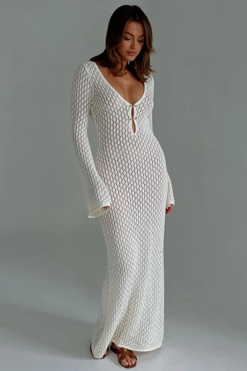 Marina | Vestido Midi Crochet