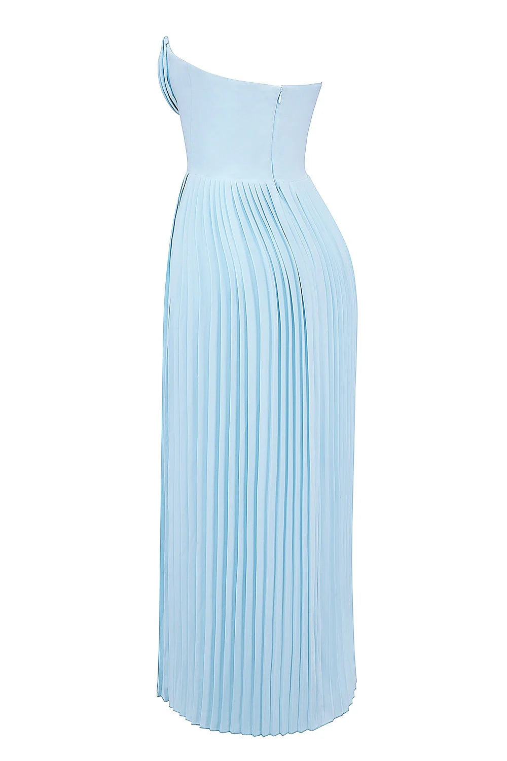 Marcella | Vestido Empolvado Con Tablas