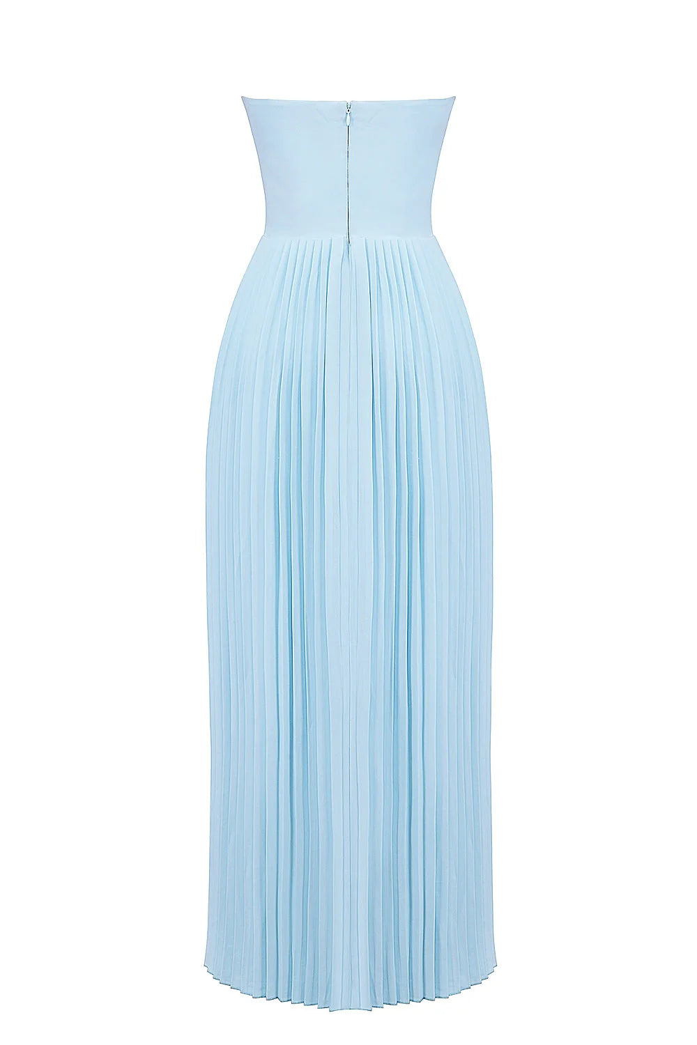Marcella | Vestido Empolvado Con Tablas