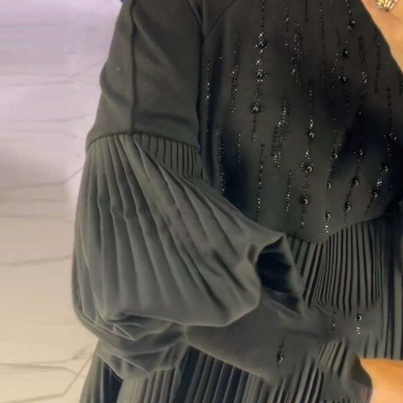 Luna | Vestido Elegante Plisado