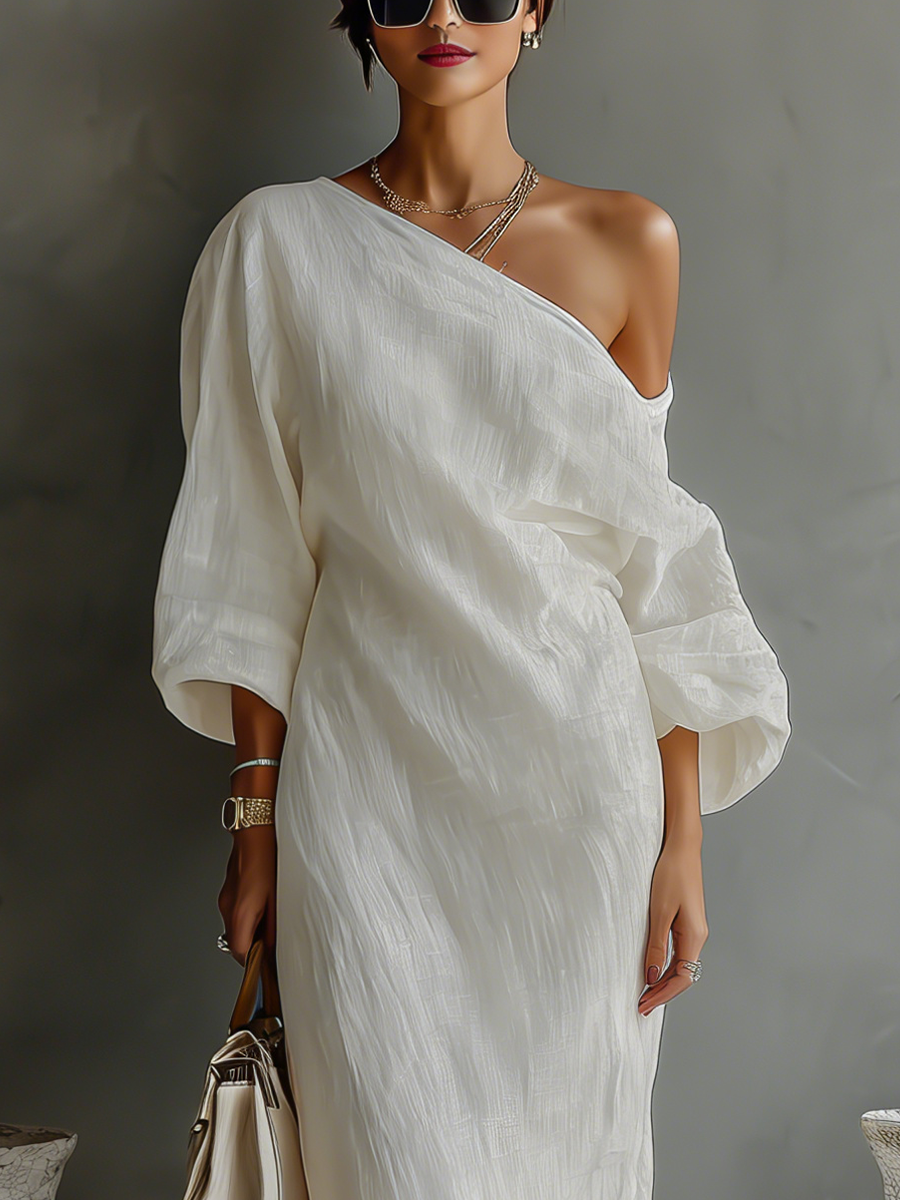 Vestido Elegante y Vaporoso