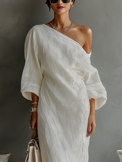 Vestido Elegante y Vaporoso