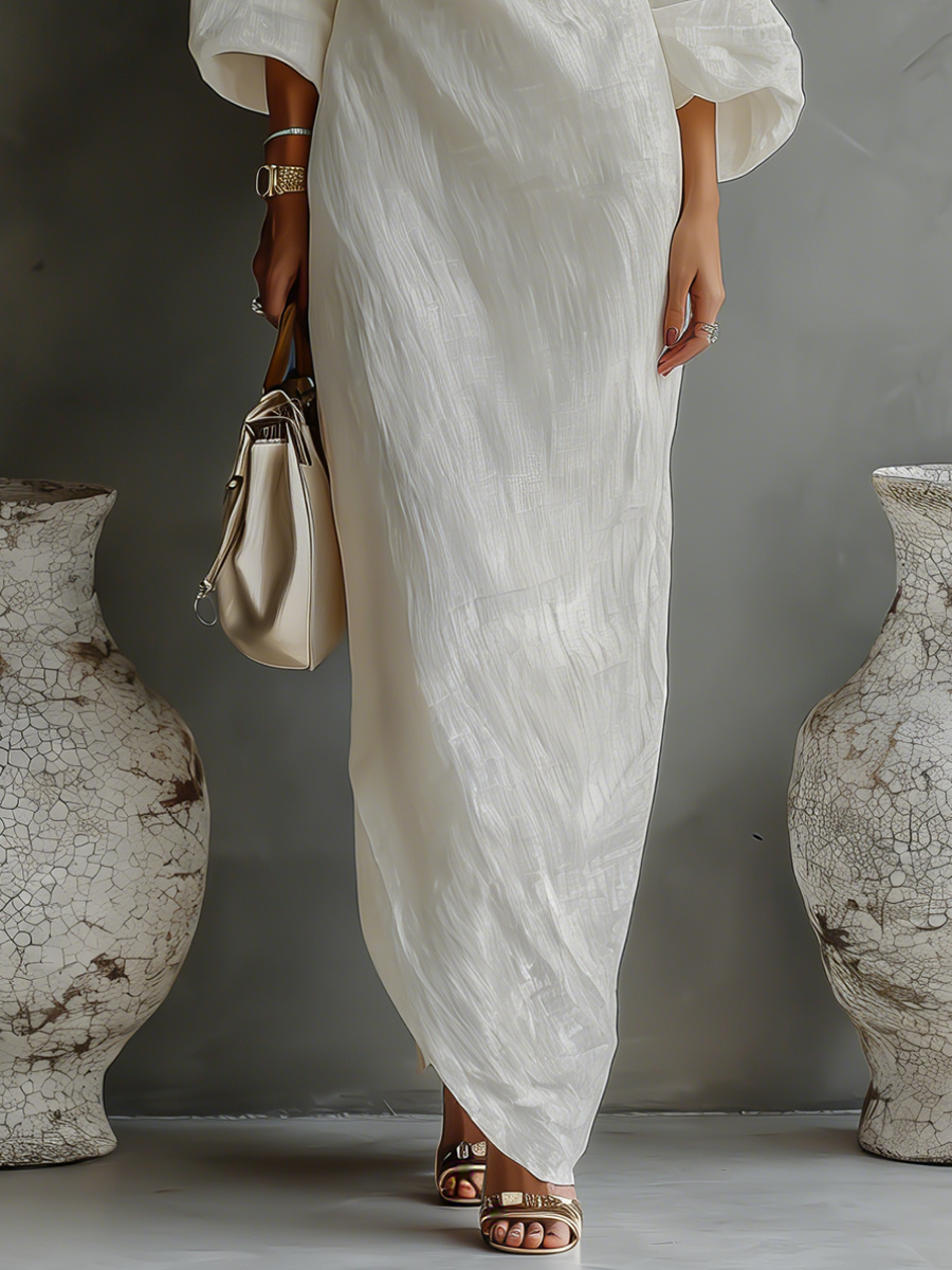 Vestido Elegante y Vaporoso