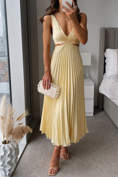 Elsa | Elegante Maxivestido Plisado