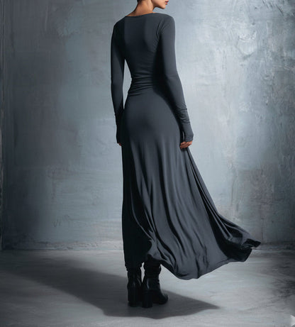 Vittoria · Vestido Largo con Lazo Lateral