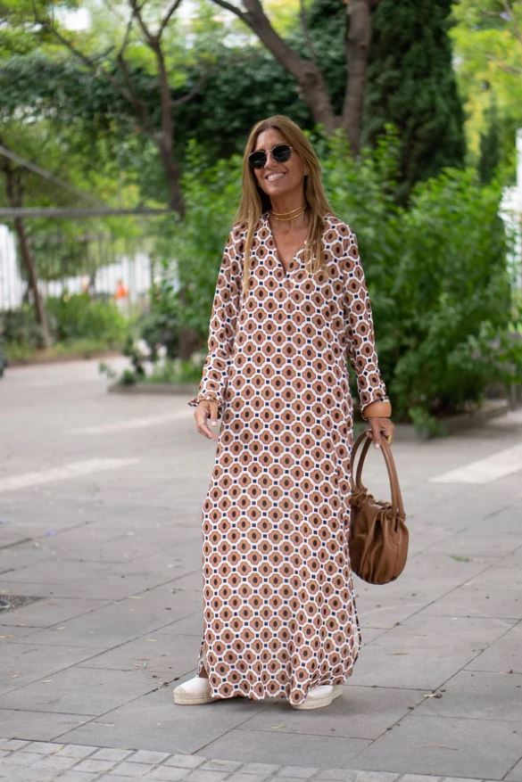 Bellevo | Vestido Elegante Con Estampado