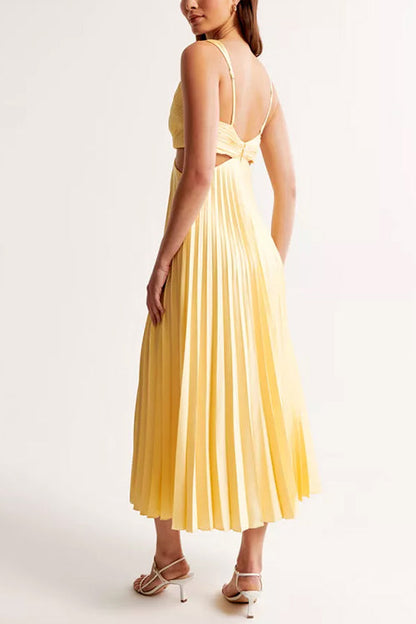 Elsa | Elegante Maxivestido Plisado