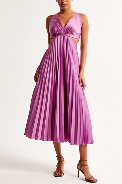 Elsa | Elegante Maxivestido Plisado
