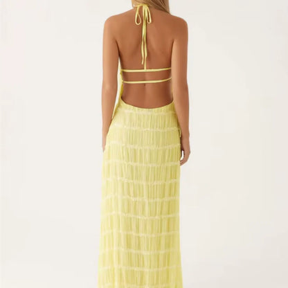 Alboréa | Vestido Halter Etéreo