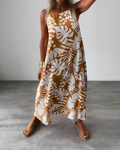 Monica| Vestido elegante sin mangas