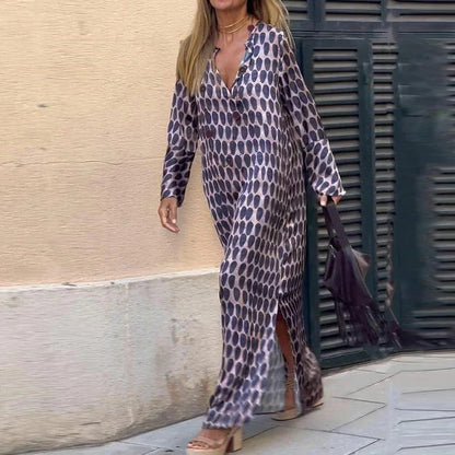 Bellevo | Vestido Elegante Con Estampado