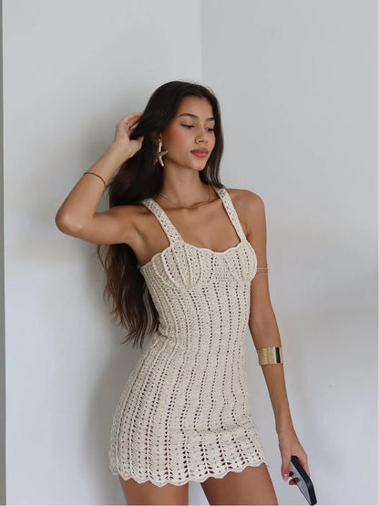 Arlet | Mini Vestido De Crochet