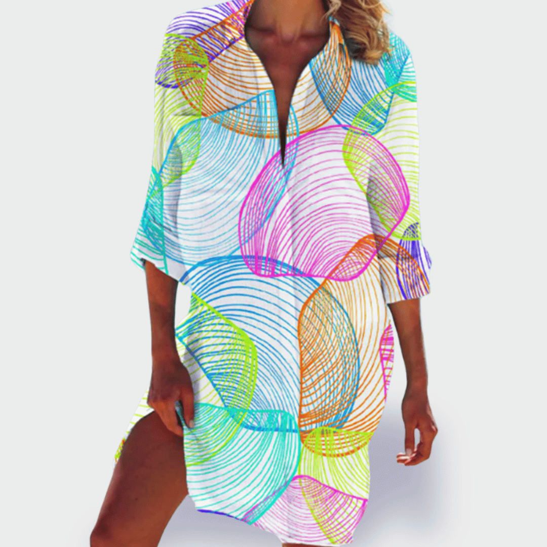 Paqui | Vestido de verano colorido y ligero