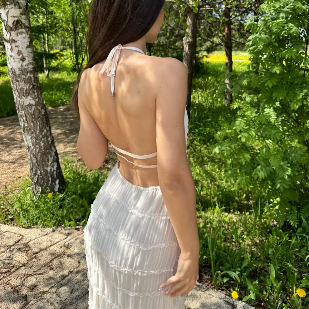 Alboréa | Vestido Halter Etéreo