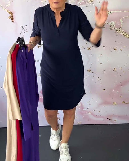 Ana | Vestido elegante con escote en V