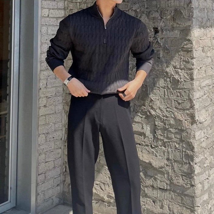 LORCA Jersey de Punto Trenzado