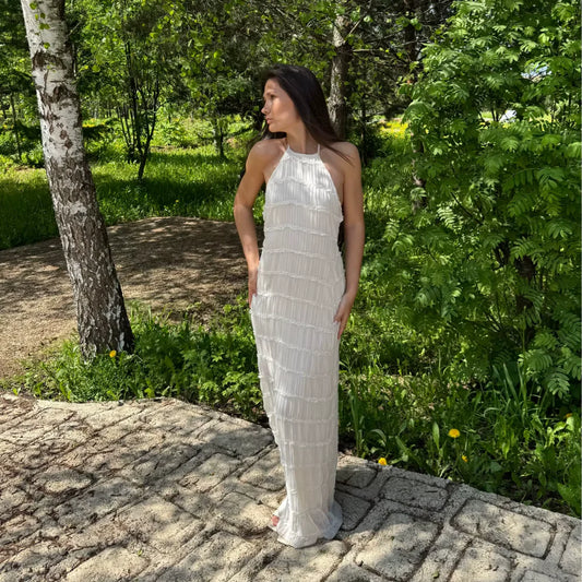 Alboréa | Vestido Halter Etéreo