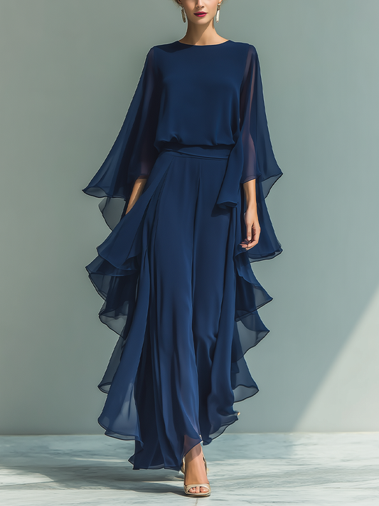 Conjunto Compuesto por Top y Pantalones