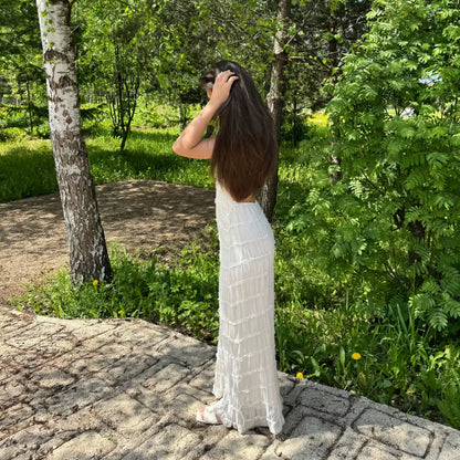 Alboréa | Vestido Halter Etéreo