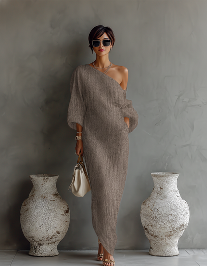 Vestido Elegante y Vaporoso