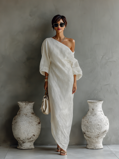 Vestido Elegante y Vaporoso