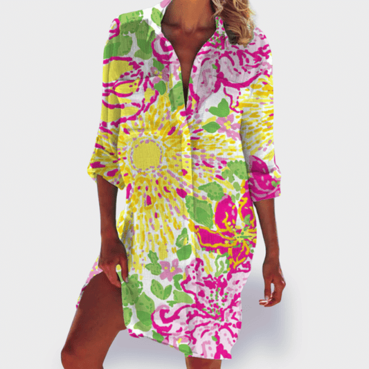 Paqui | Vestido de verano colorido y ligero