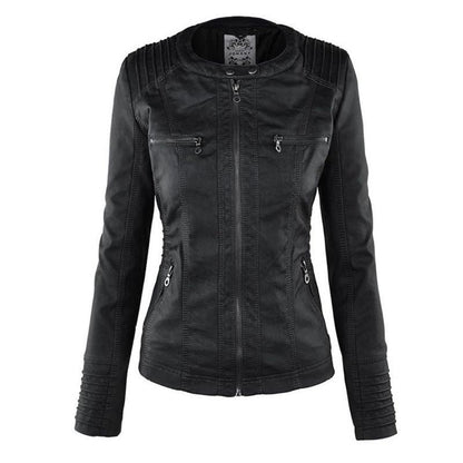 Jimena | Chaqueta de Piel con Capucha