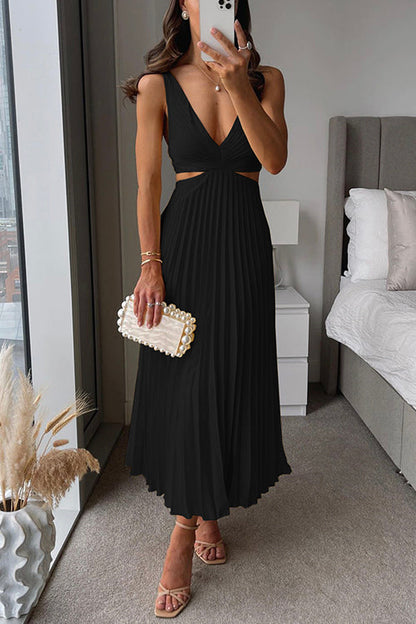 Elsa | Elegante Maxivestido Plisado