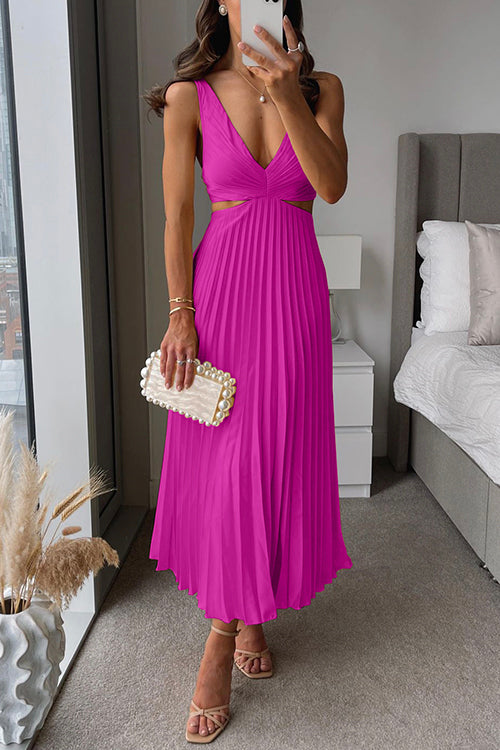 Elsa | Elegante Maxivestido Plisado