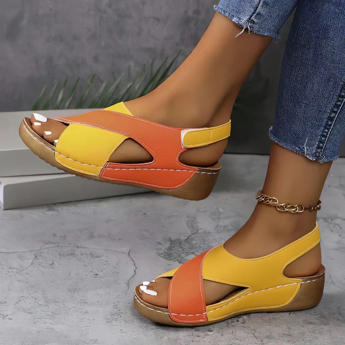 Lena | Sandalias confortables