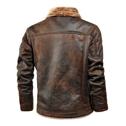 Jackson | Chaqueta de Cuero Cálida