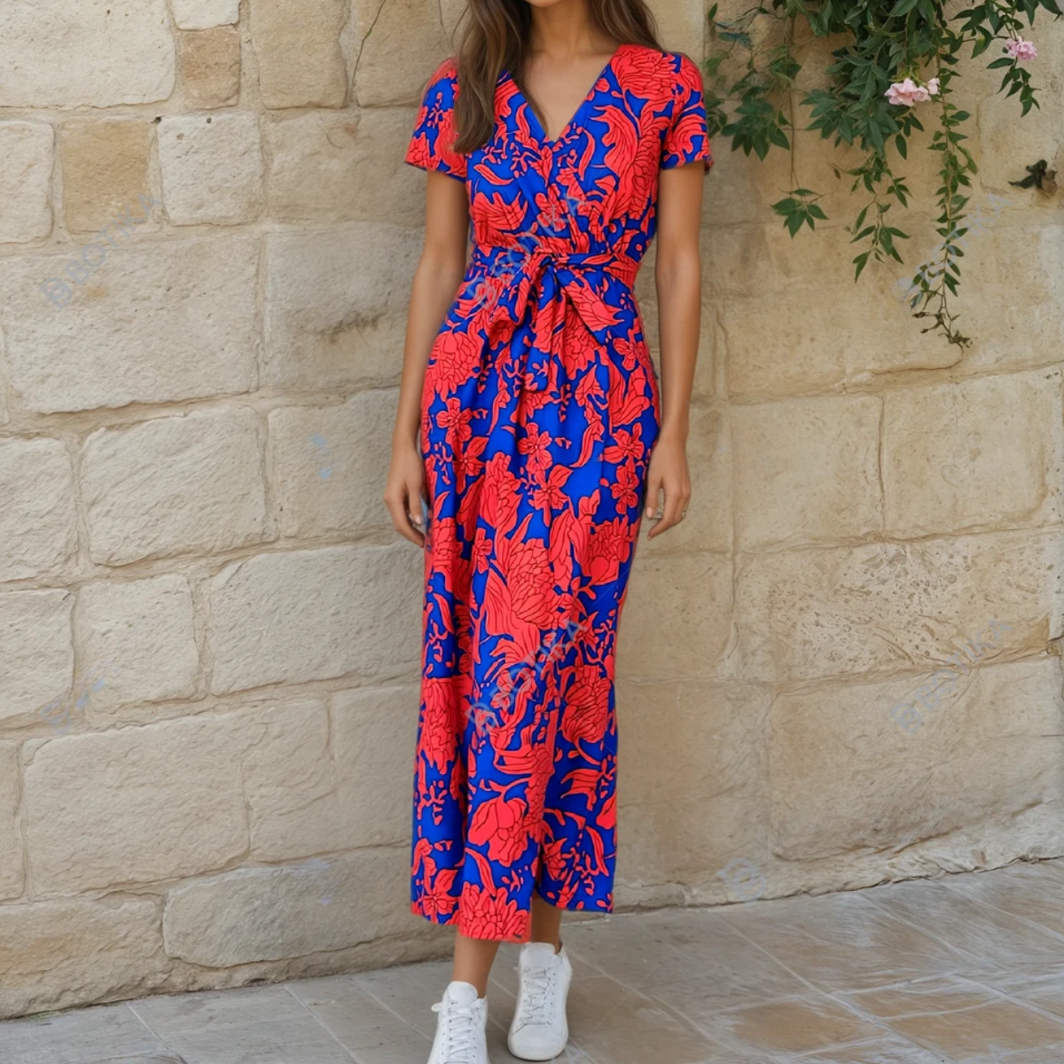 Luisa | Vestido colorido, ligero y elegante