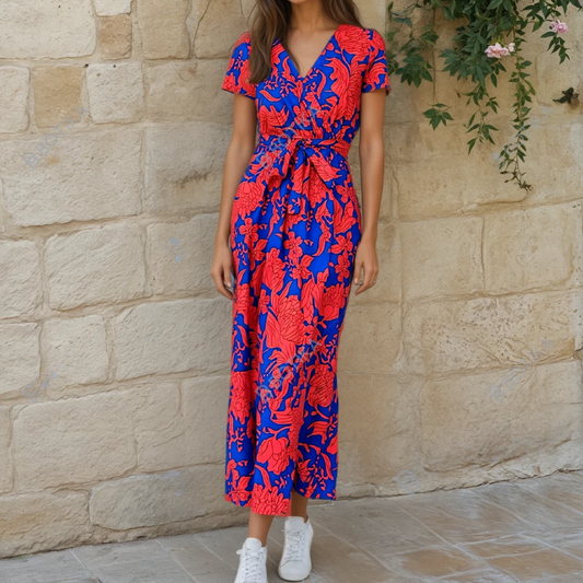 Luisa | Vestido colorido, ligero y elegante