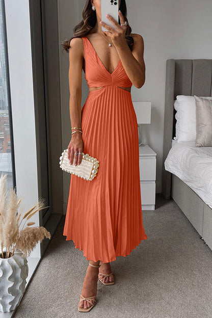 Elsa | Elegante Maxivestido Plisado