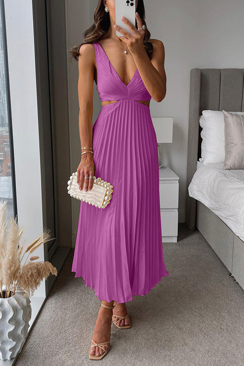 Elsa | Elegante Maxivestido Plisado
