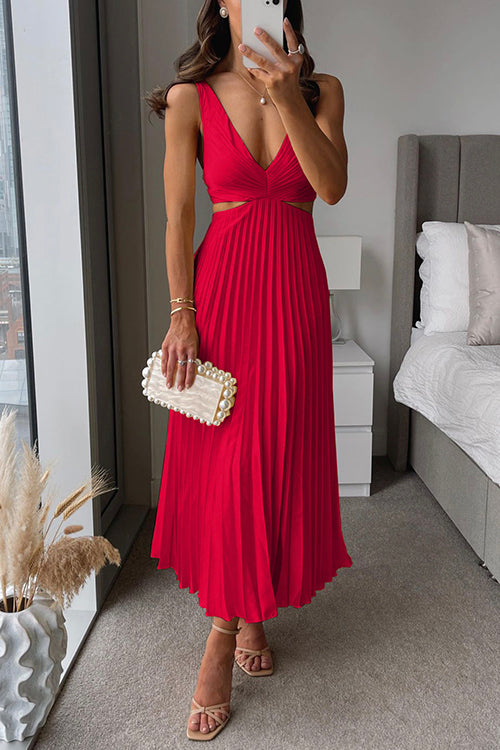Elsa | Elegante Maxivestido Plisado
