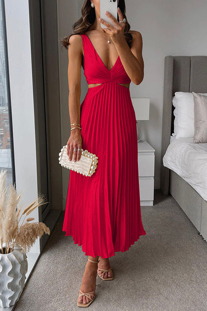 Elsa | Elegante Maxivestido Plisado