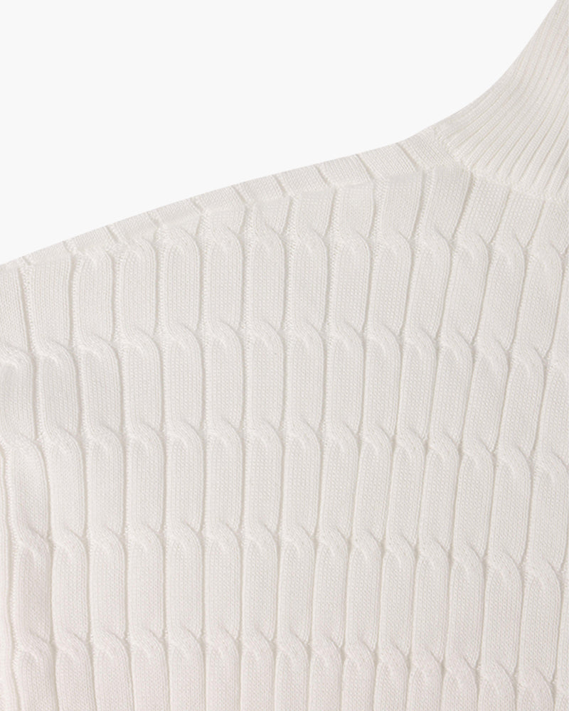 LORCA Jersey de Punto Trenzado