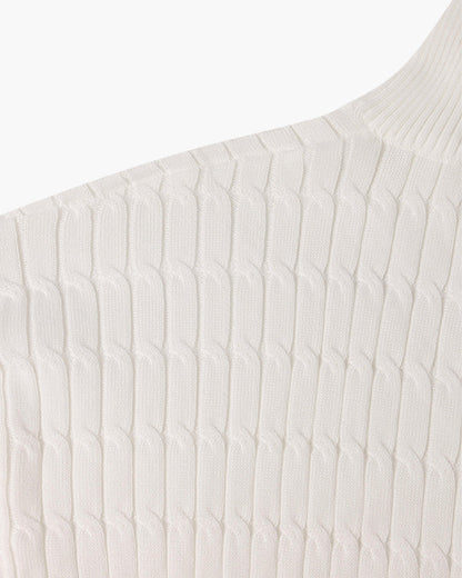 LORCA Jersey de Punto Trenzado