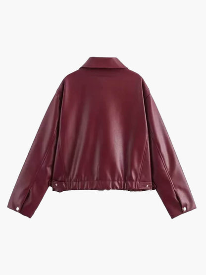Inaya | Bomber Cuero