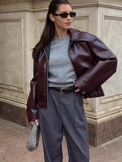 Inaya | Bomber Cuero