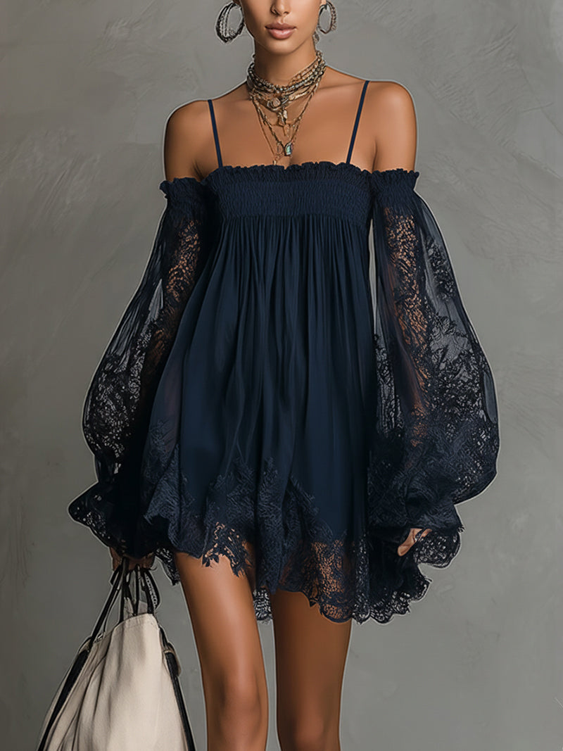 Noemi • Vestido Mini Hombros al Descubierto