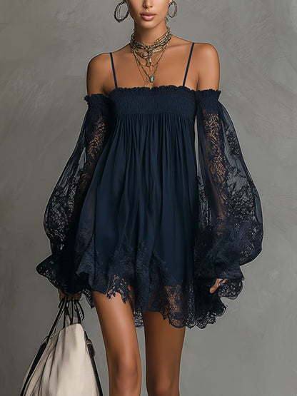 Noemi • Vestido Mini Hombros al Descubierto