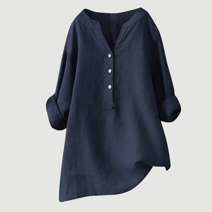 Alba | Camisa de Lino Fresca y Relajada