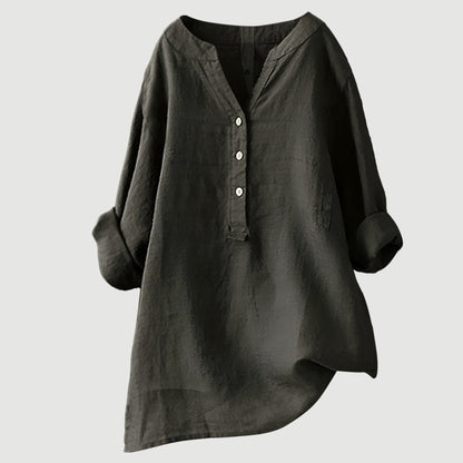 Alba | Camisa de Lino Fresca y Relajada