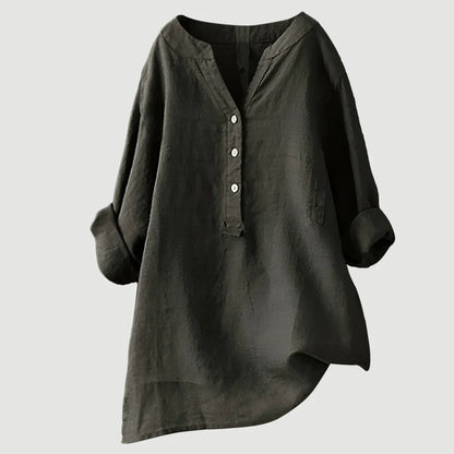 Alba | Camisa de Lino Fresca y Relajada