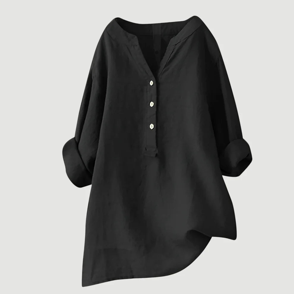 Alba | Camisa de Lino Fresca y Relajada