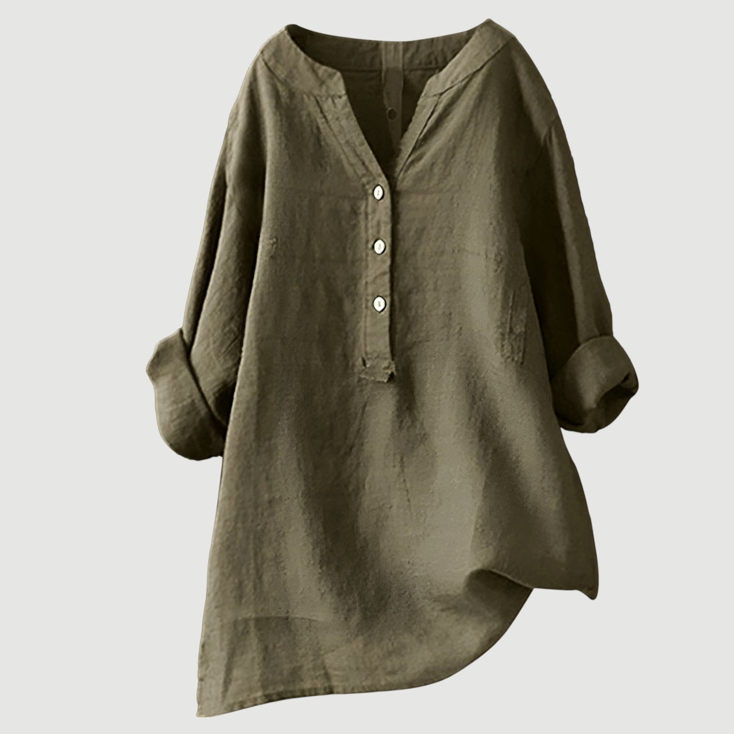 Alba | Camisa de Lino Fresca y Relajada