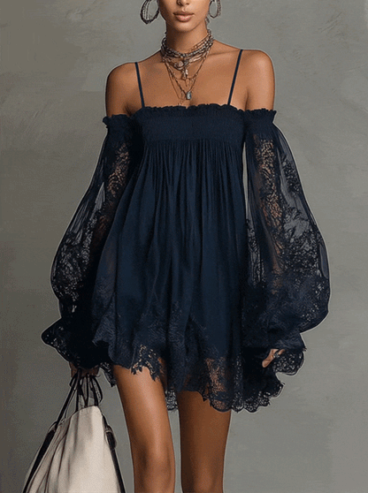 Noemi • Vestido Mini Hombros al Descubierto